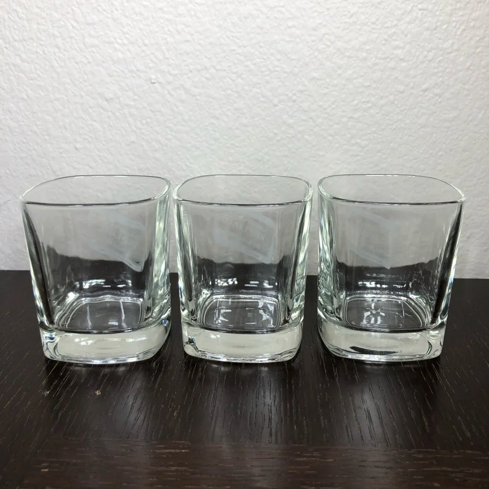 Johnnie Walker Red Label 3 ViTG. Lo-Ball Scotch Old Fashioned Whiskey Glasses